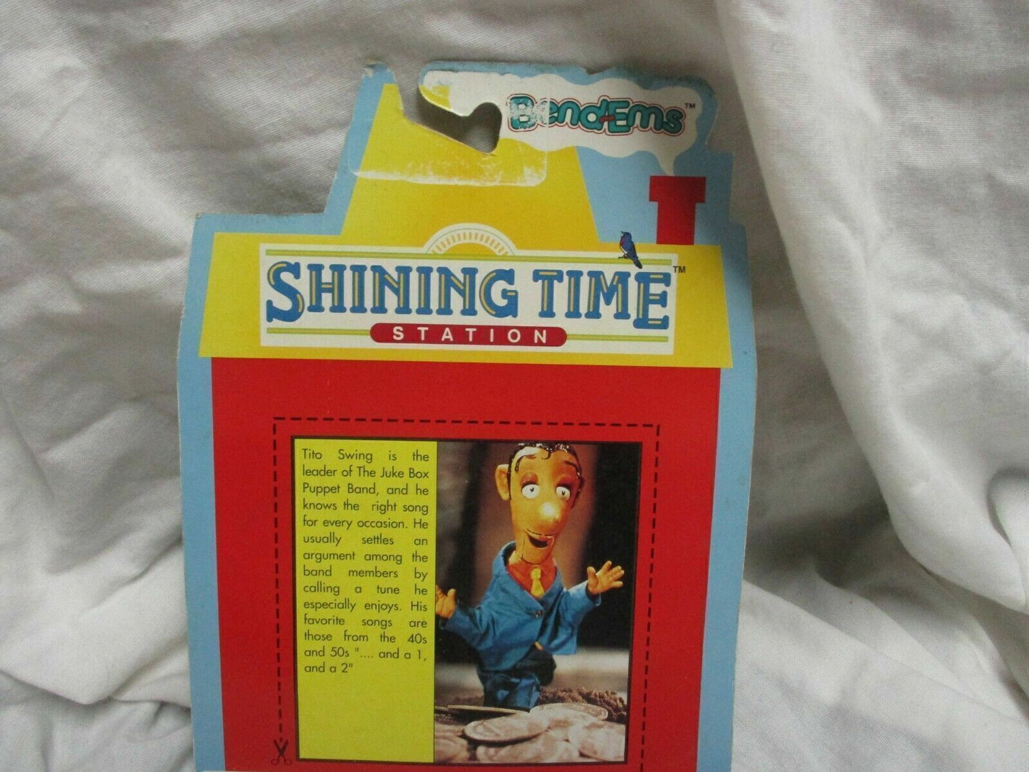 Vintage Tito Shining Time Station Bend-Ems Figure