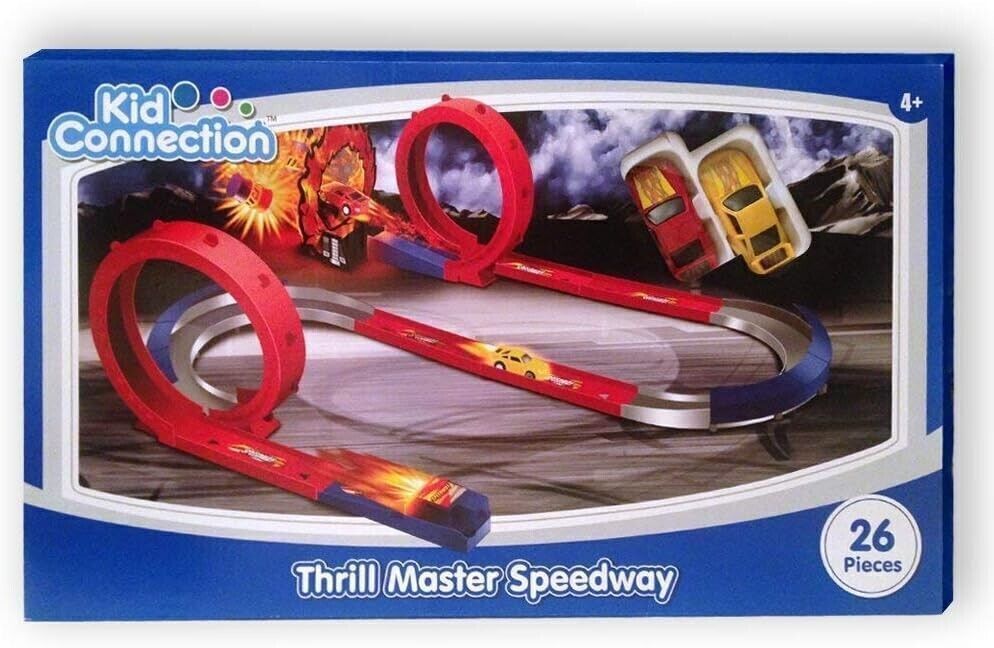 Thrill Master Speedway - 26 Pieces - Ages 4+
