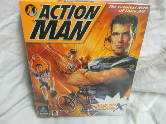 NEW Action Man: Raid on Island X (PC, 2000) SEALED  Windows 95/98