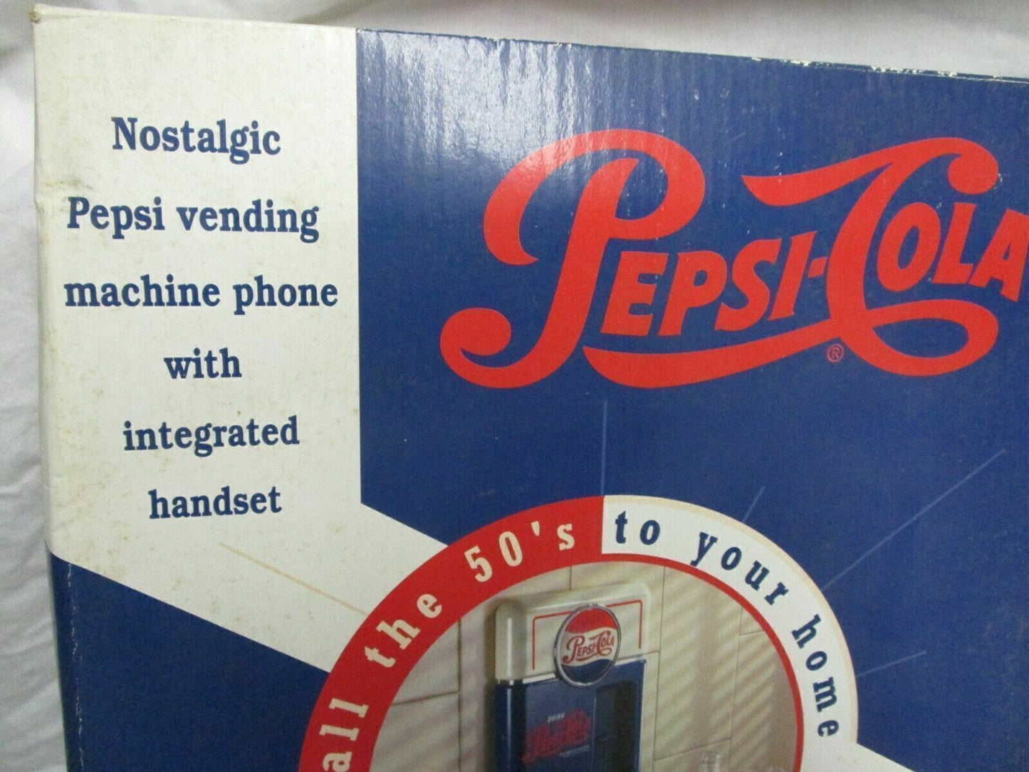 PEPSI COLA NOSTALGIC VENDING MACHINE PHONE