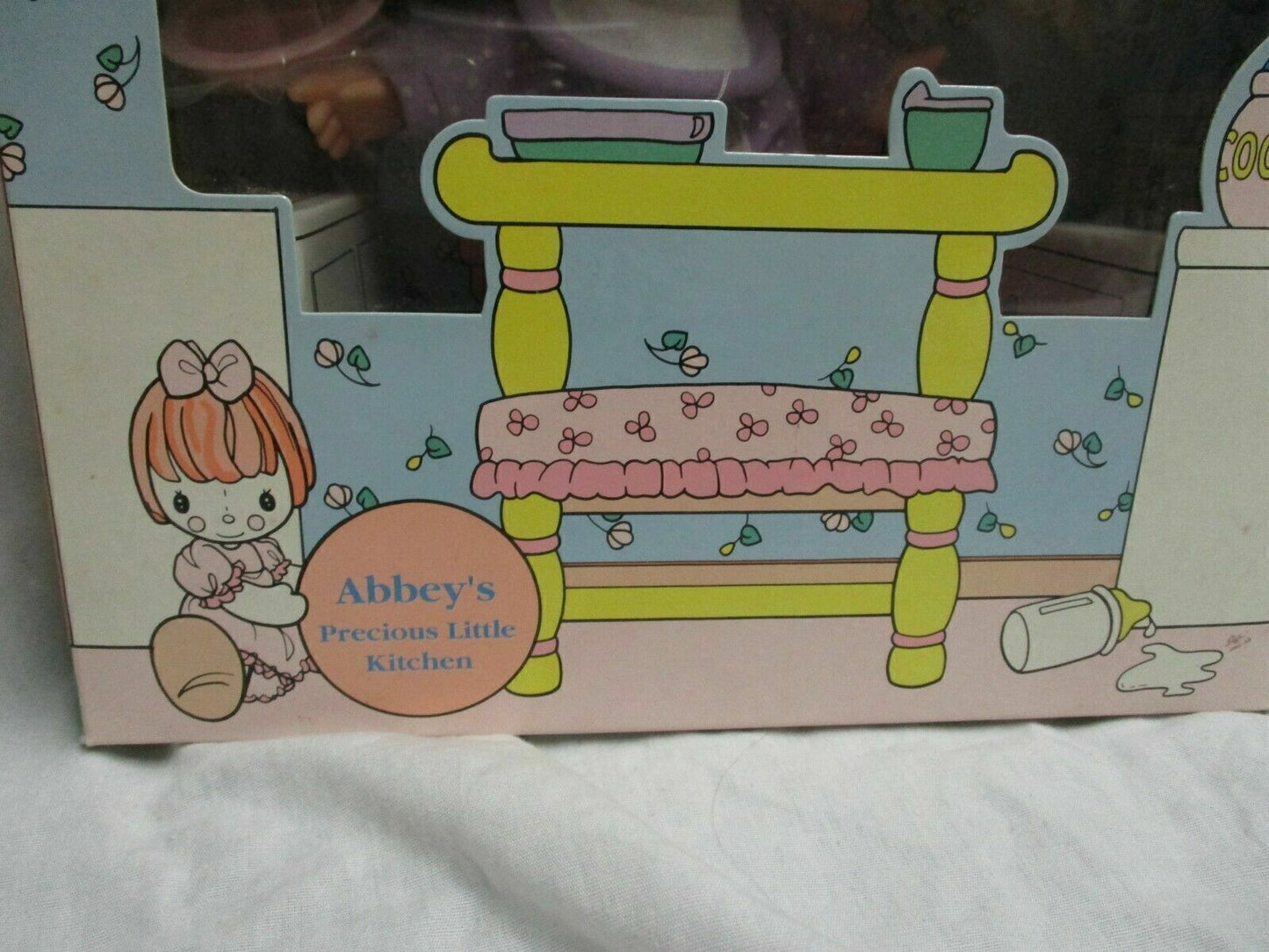 Precious Moments Abbey's Precious Little Kitchen New Old Stock
