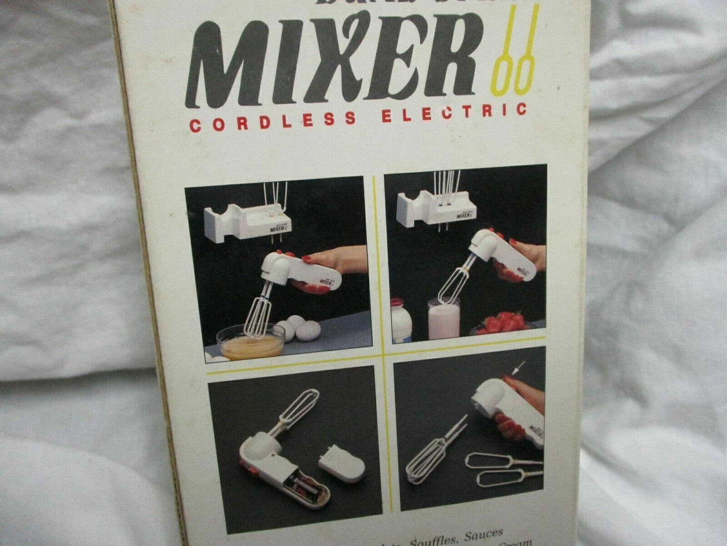 Ed's Variety Store Cordless Dual Speed Mixer