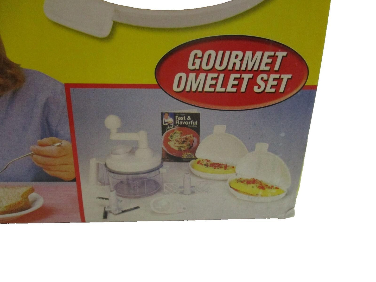 Perfect Gourmet Omelet Set of Two with Perfect Chopper As Seen on TV