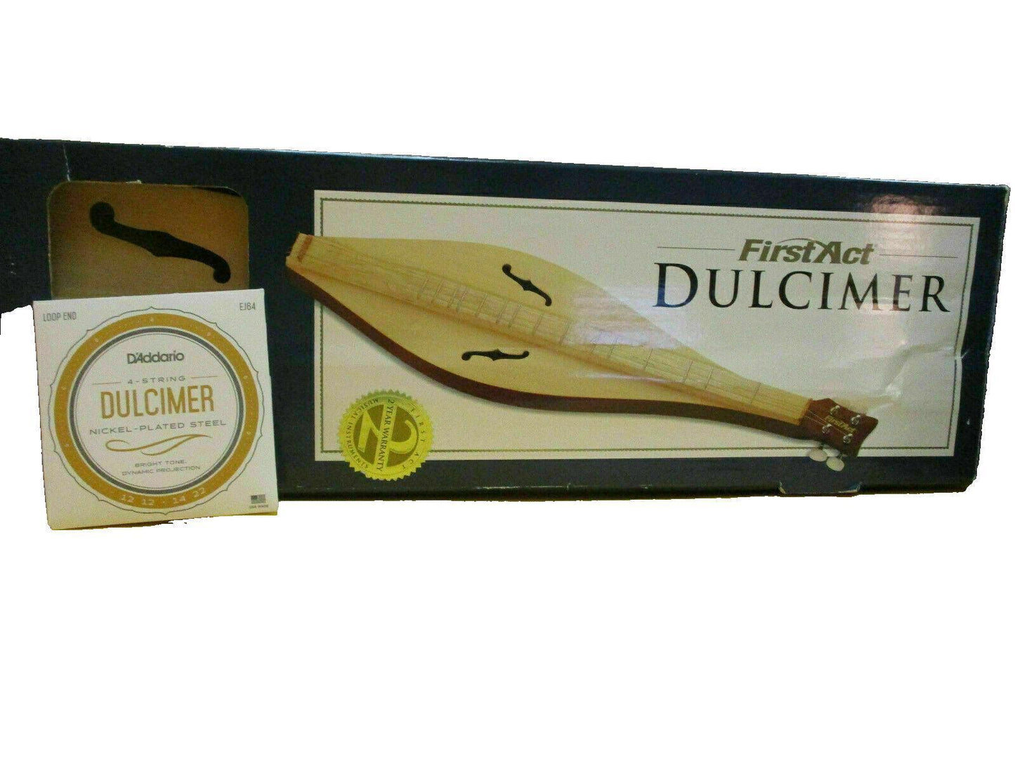 Appalachian Style Dulcimer Musical Instrument EUC Beautiful Instrument