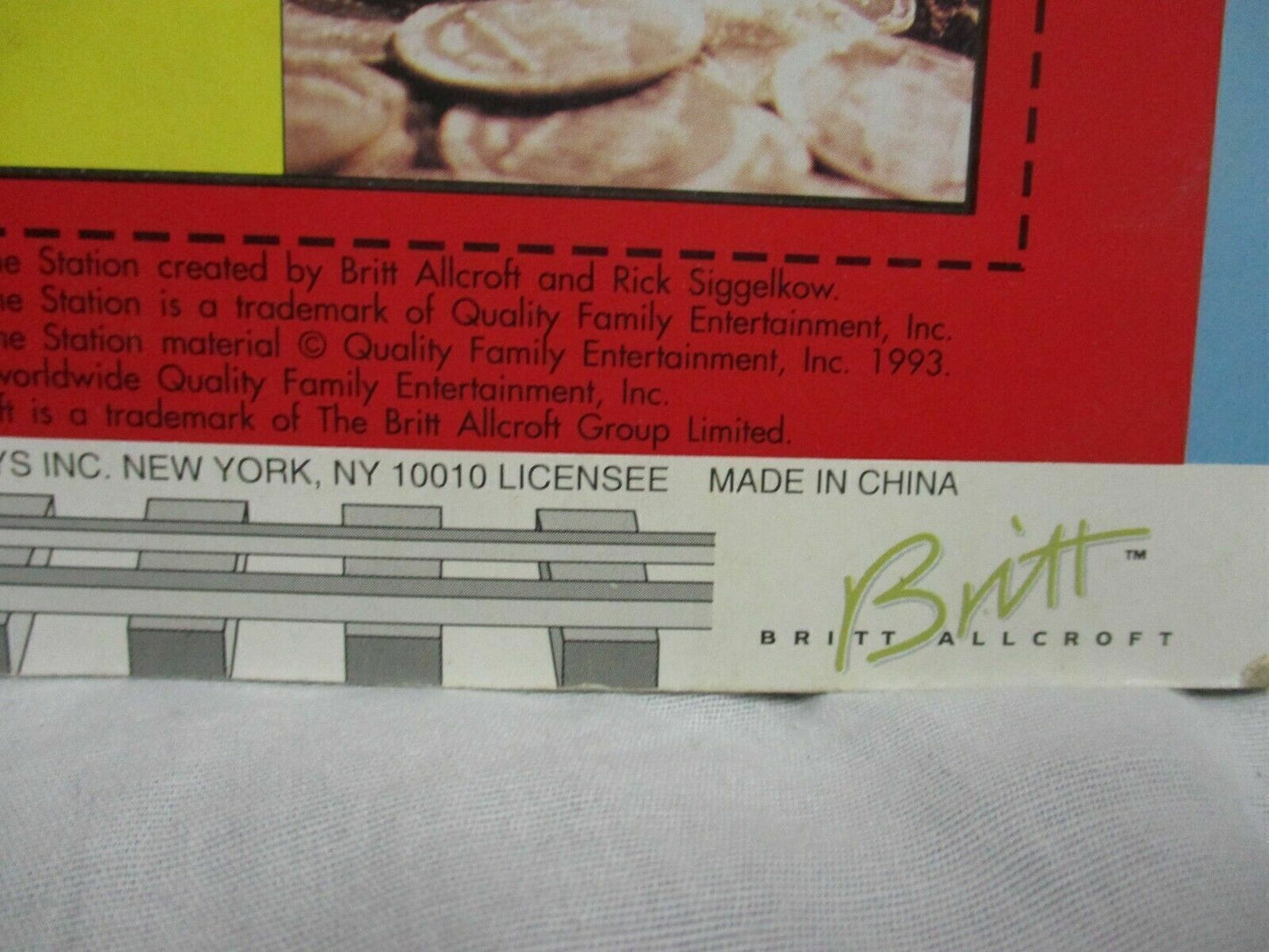 Vintage Tito Shining Time Station Bend-Ems Figure