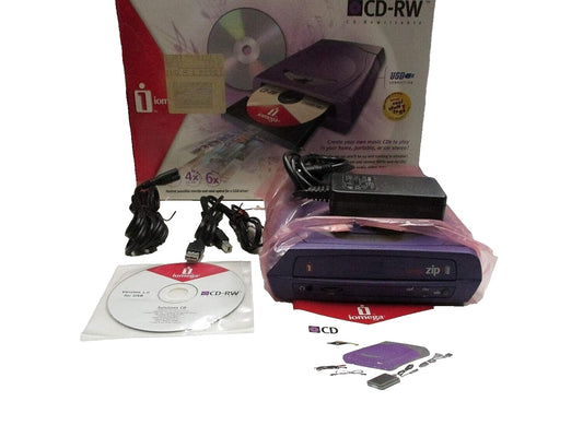 Iomega 650MB Premium Preformatted CD-RW Rewritable Media Zip CD