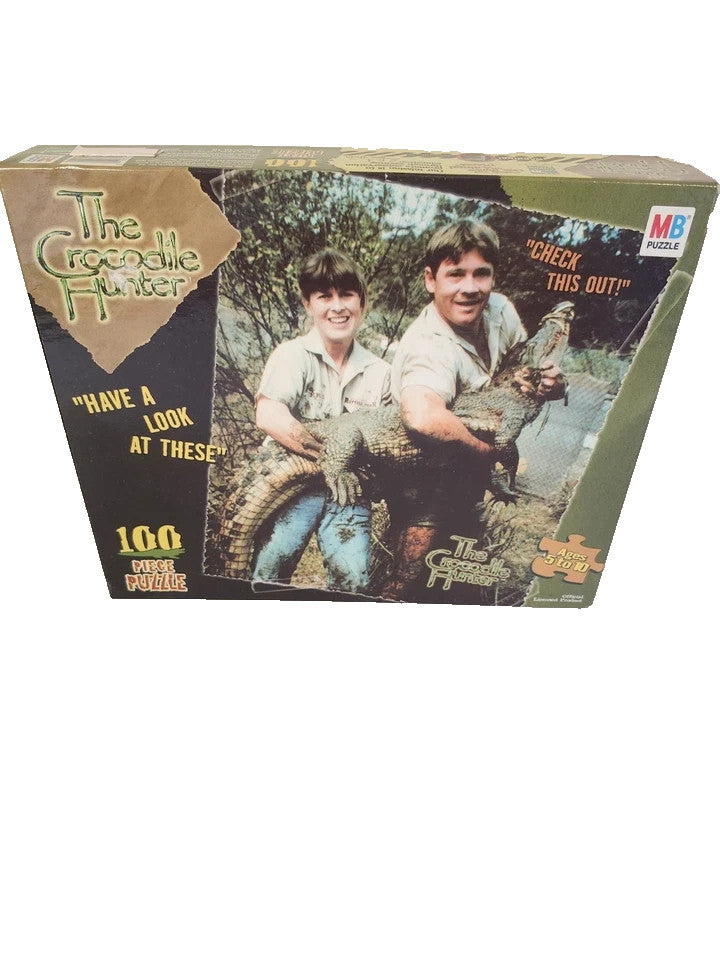 The Crocodile Hunter 100 Piece Puzzle Ages Steve Irwin