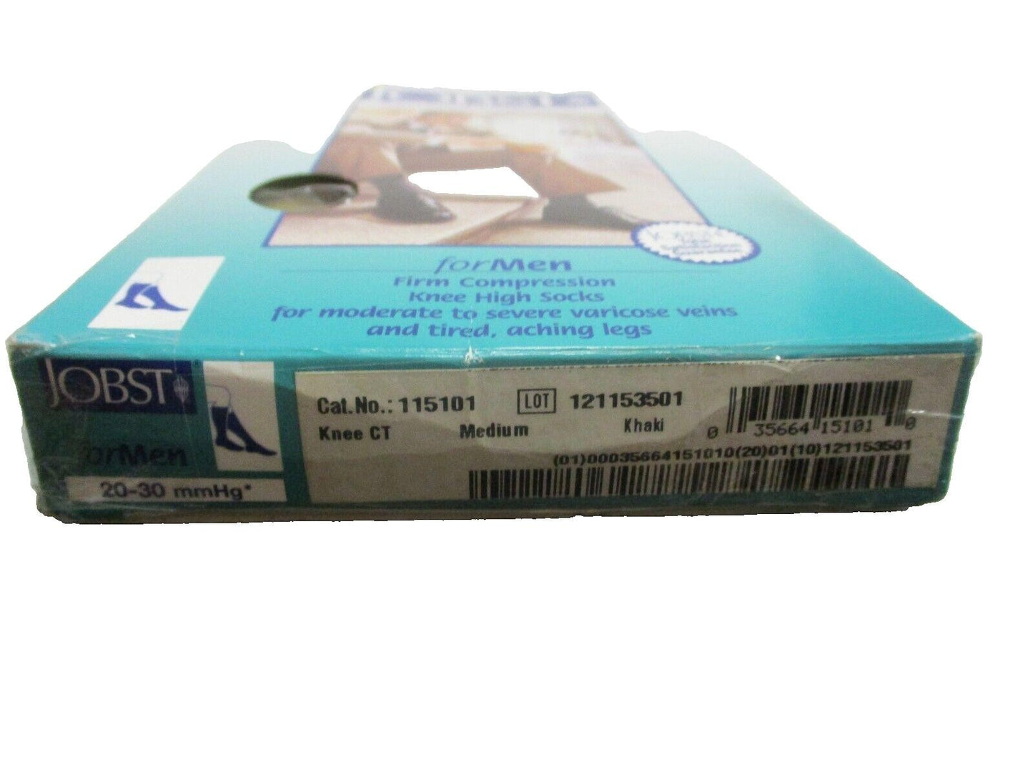 Jobst 115101 For Men Khaki 20-30 mmHg Medium CT Compression Stockings Socks