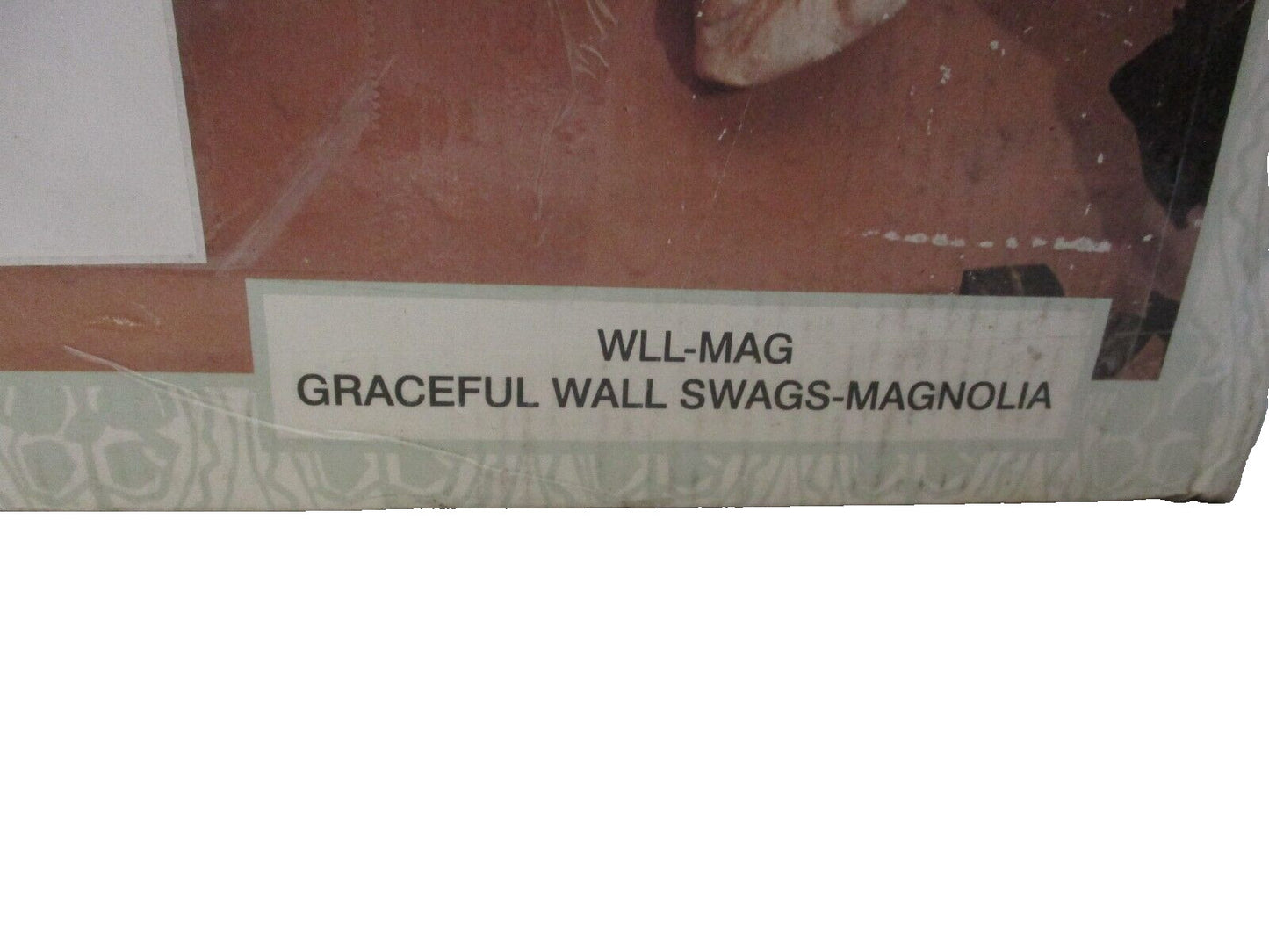 Vintage Over the Mantle Angel Graceful Wall Swags Magnolia