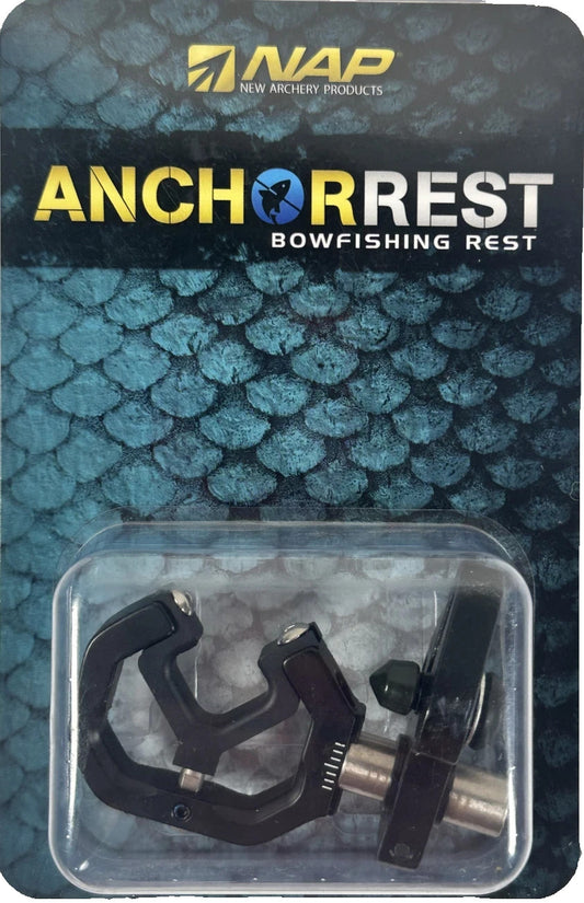 NAP Quiktune Bowfishing Anchor Rest 6061 Aluminum Construction