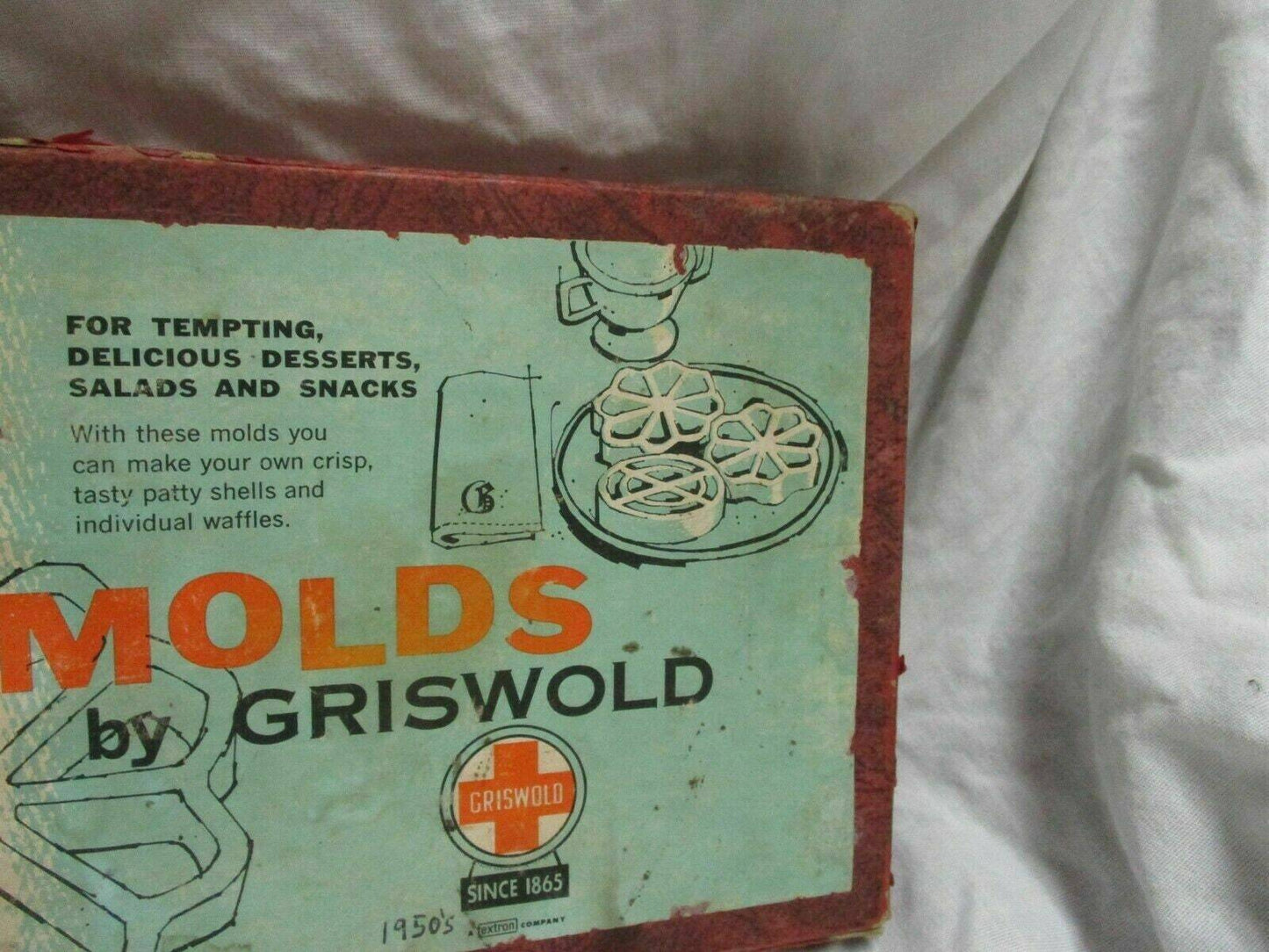 Antique Griswold Patty Molds