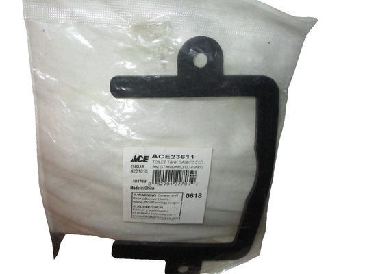Ace 23611 Toilet Tank Gasket for AM Standard U Shape 0618