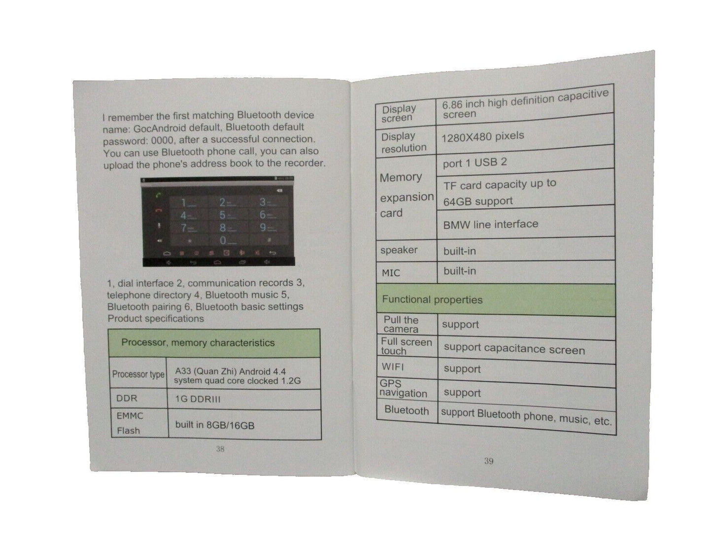 X9 Android Rear View Mirror Camera Vehicle Traveling Data Recorder