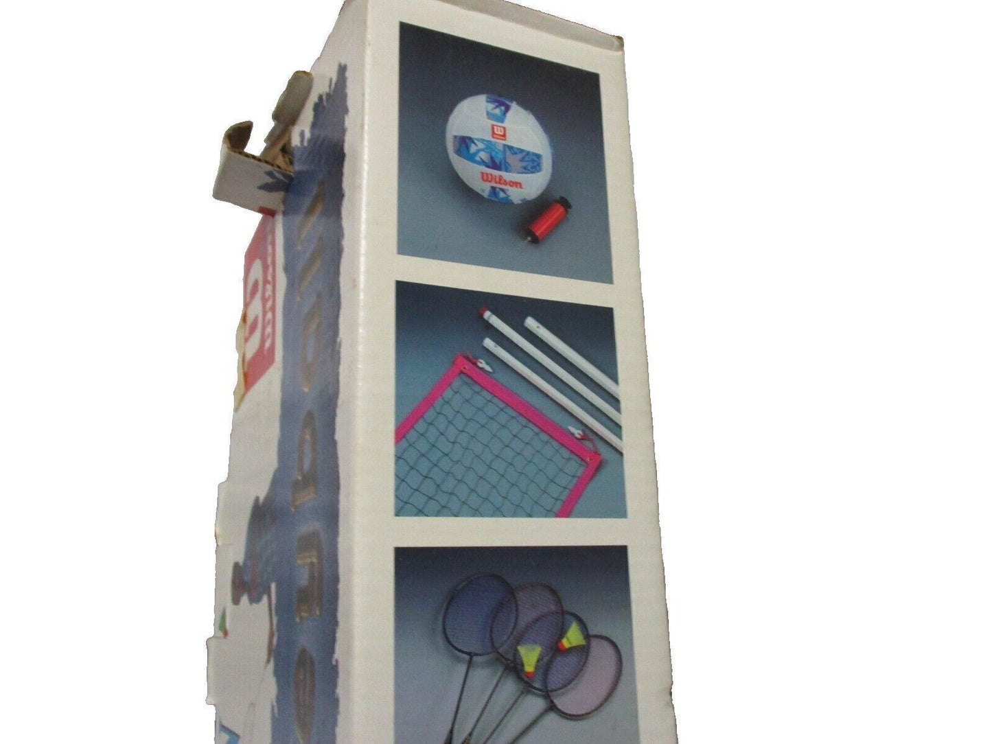 Vintage Rare New 90s Wilson Champion Collection Volleyball Badminton Combo Set
