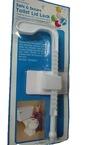 Safe & Secure Bathroom Toilet Lid Lock No. 1405J