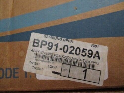 Vintage Samsung Projection TV Assembly Engine BP91-02059A For Model 46L6, K220