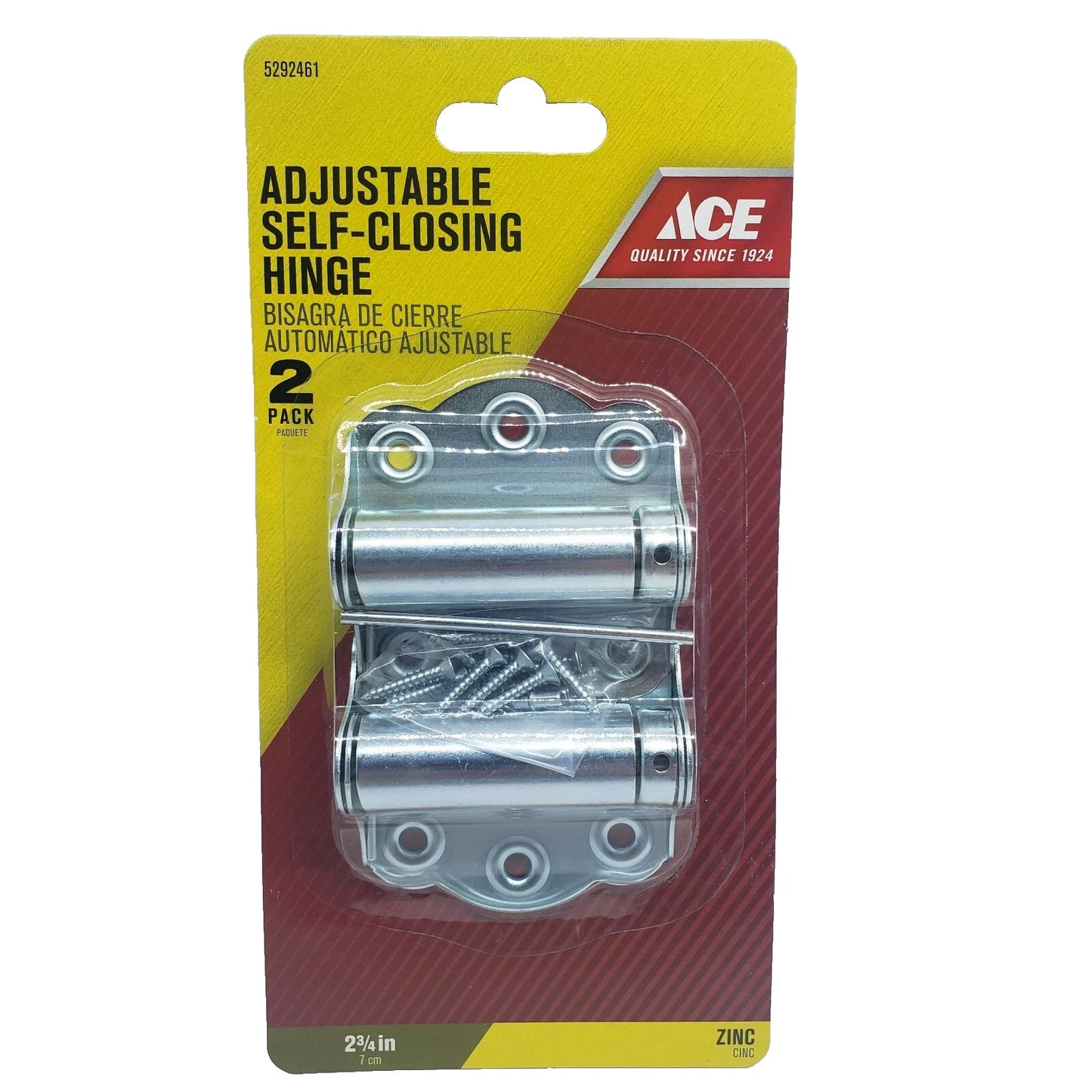 ACE  Adjustable Self Closing Hinge Zinc #5292461