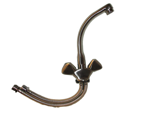 Fontana Portofino Collection Single Hole Faucet # 97652B NI Brush Nikel