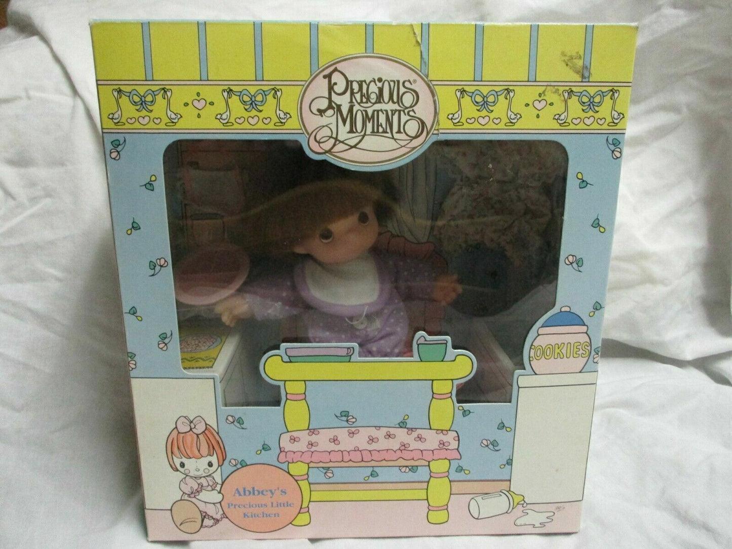 Precious Moments Abbey's Precious Little Kitchen New Old Stock