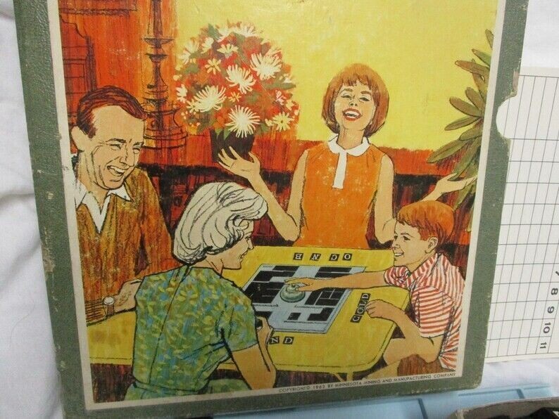 Vintage Phlounder (1962) Word Game by Minnesota Mining and Manufacturing Company