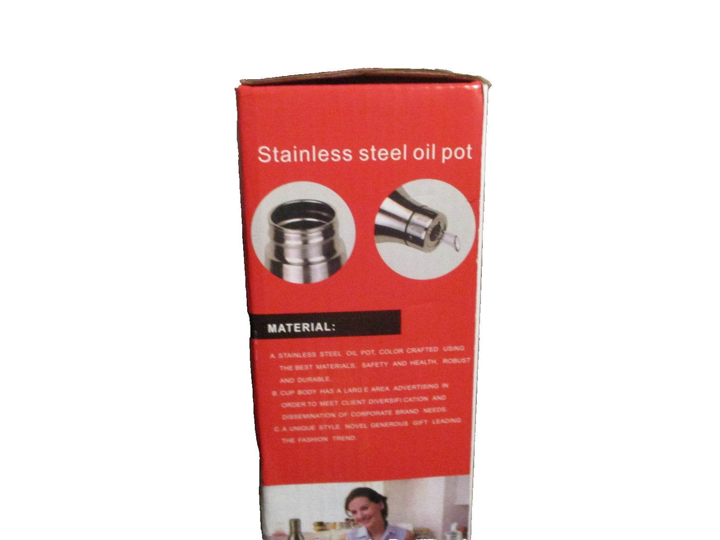 Stainless Steel Oil Pot 500ml