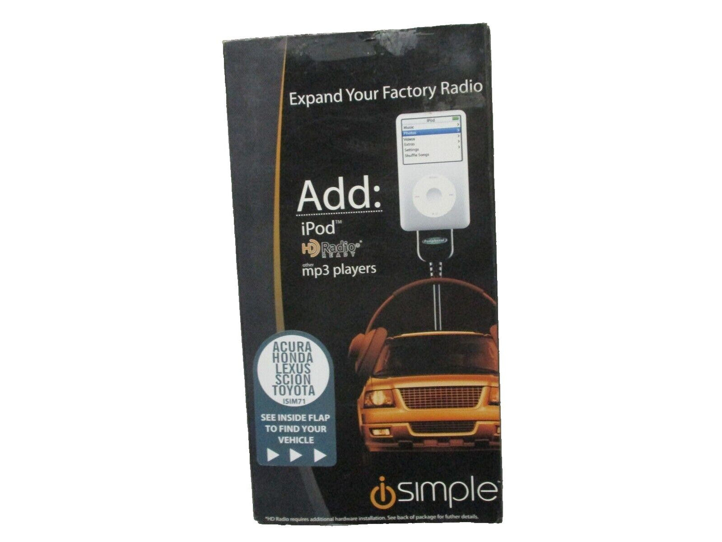 Peripheral PXAMG Universal iPod Adapter with HD Radio & Auxiliary Audio Capable