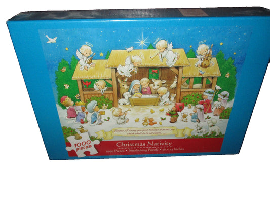 Christmas Nativity 1000 Pieces Jigsaw Puzzle 36" x 40"Jesus Nativity Scene