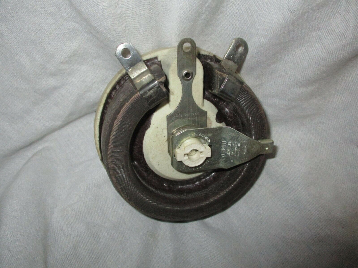 Res Wirewound Rheostat 0.5 Ohm 10% 150W 1(Elec)/1(Mech)Turn 6.35mm (73.03 X 101.