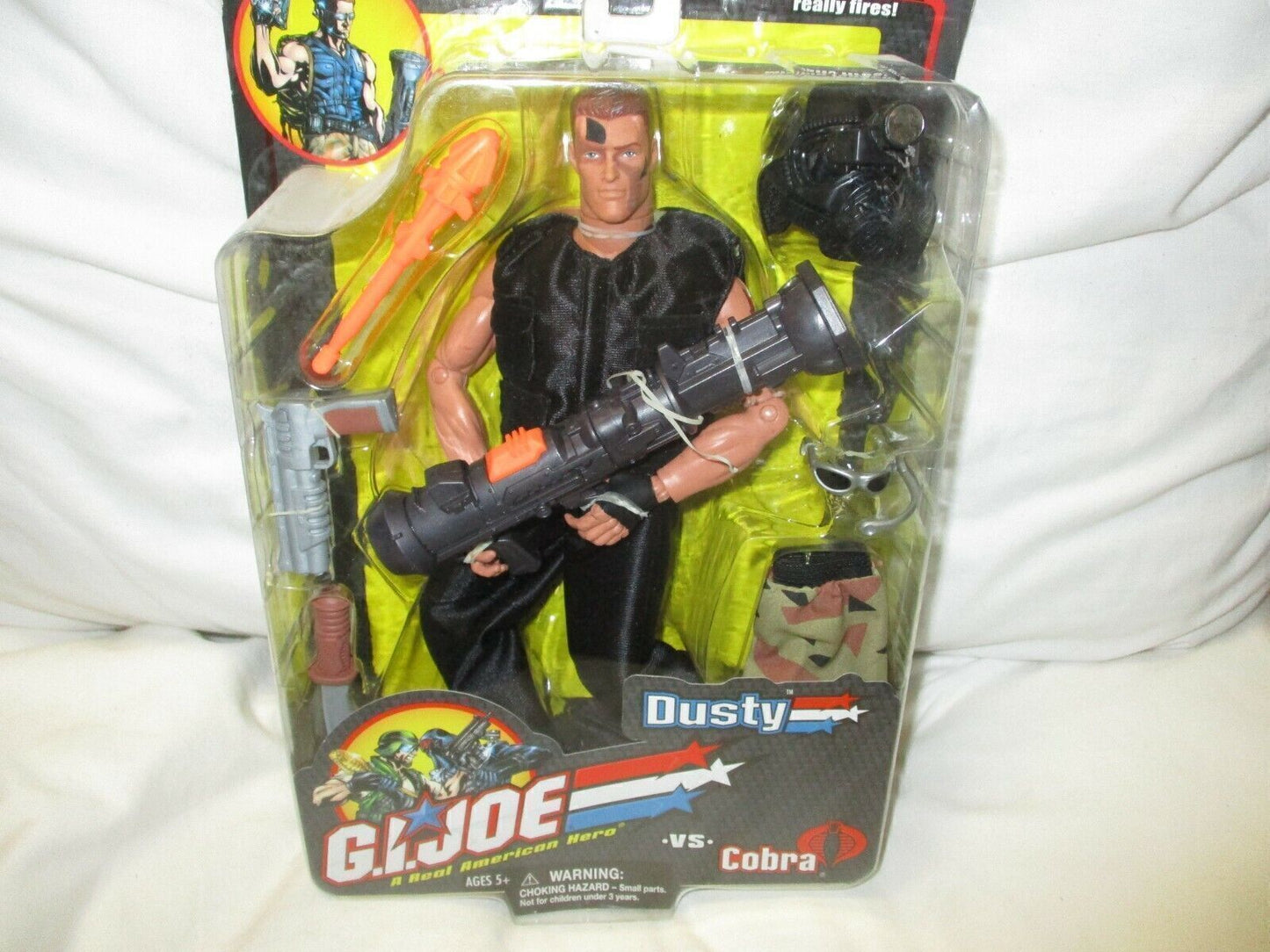 Vintage G.i. Joe Dusty Vs. Cobra