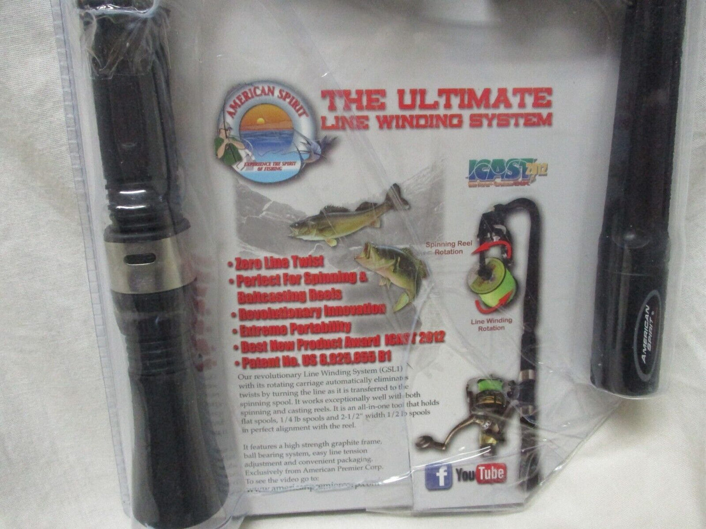 American Spirit Line Winding System GLS1 Line Winder Spooler