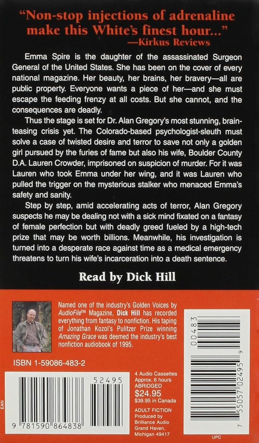 Remote Control (Alan Gregory Series) [cassette] White, Stephen,Hill, Dick Sep 1