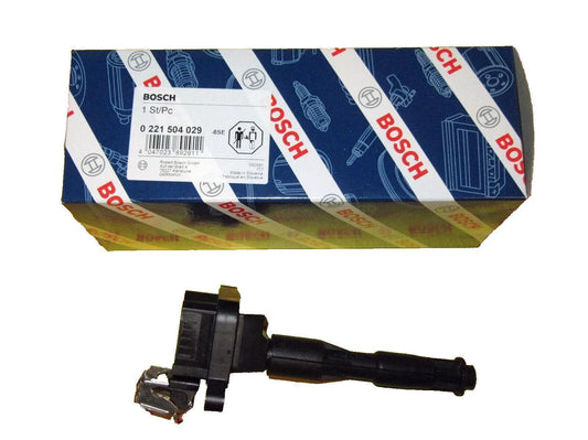 BMW Ignition Coil - BOSCH - 0221504029, 00143 - NEW OEM