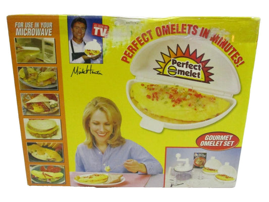 Perfect Gourmet Omelet Set of Two with Perfect Chopper As Seen on TV