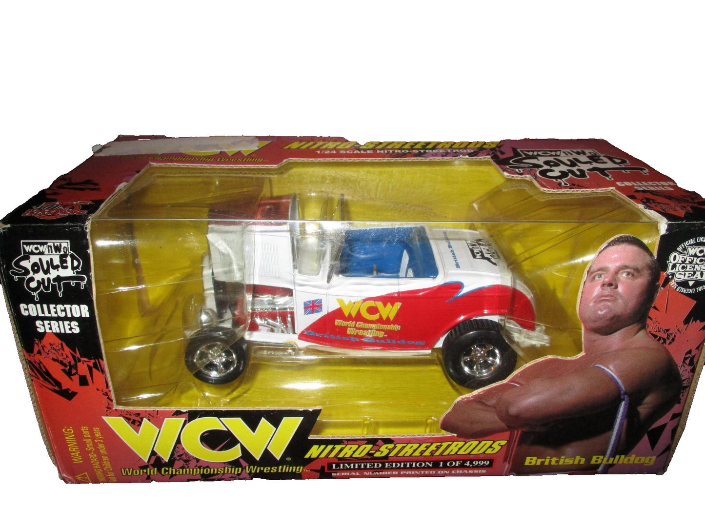 Racing Champions WCW/NWO British Bulldog 1/24 Scale Nitro-Streetrod