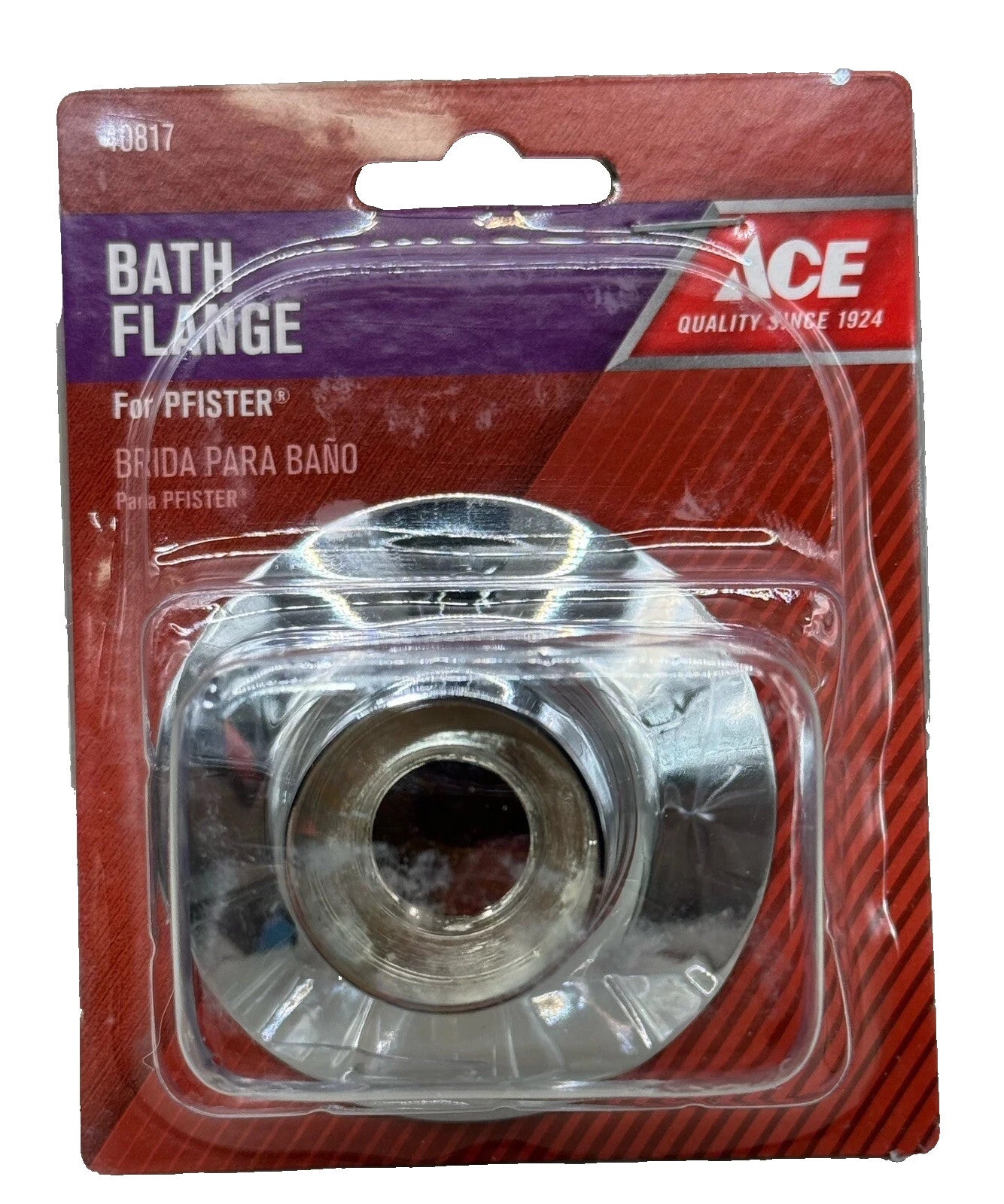 ACE CHROME FLANGE, PRICE PFISTER STYLE, 40817