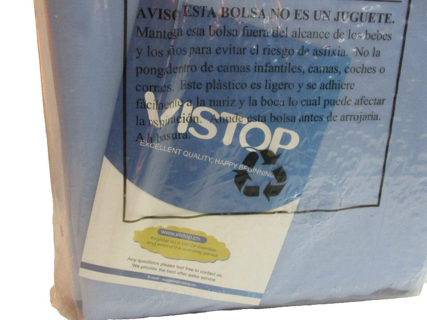 Vistop Foldable XX Large Dog Pool 87" Color Blue