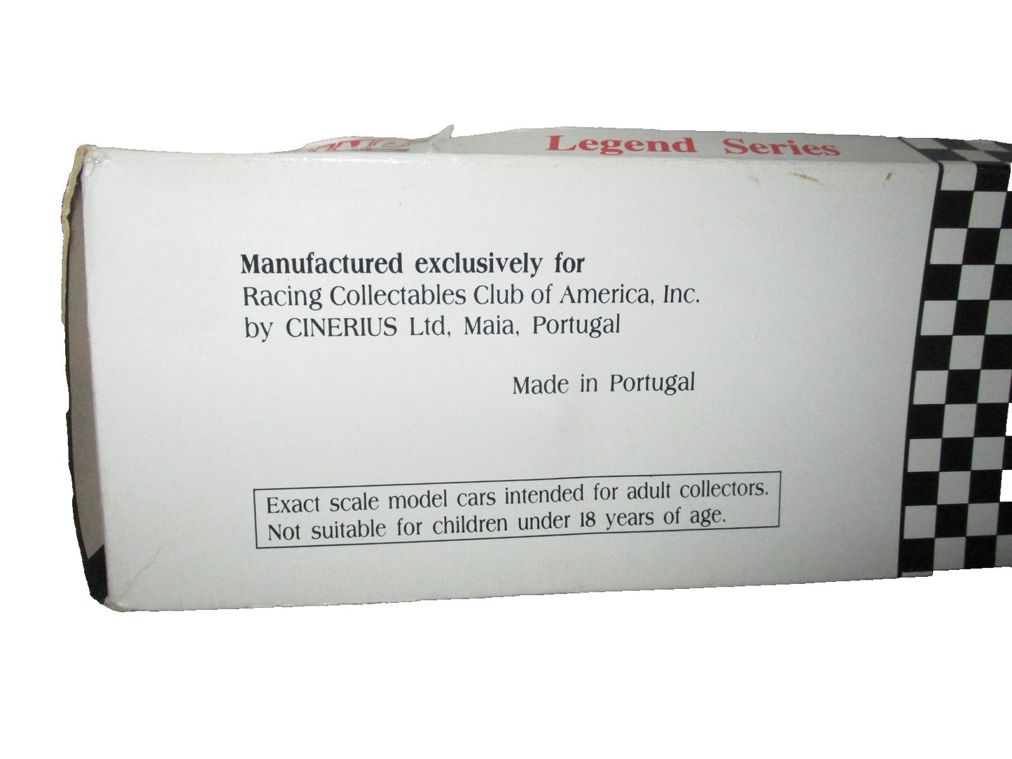 Glen Woods 1956 Ford FAirlane 1:43 - Racing Collectables Quartzo Autographed