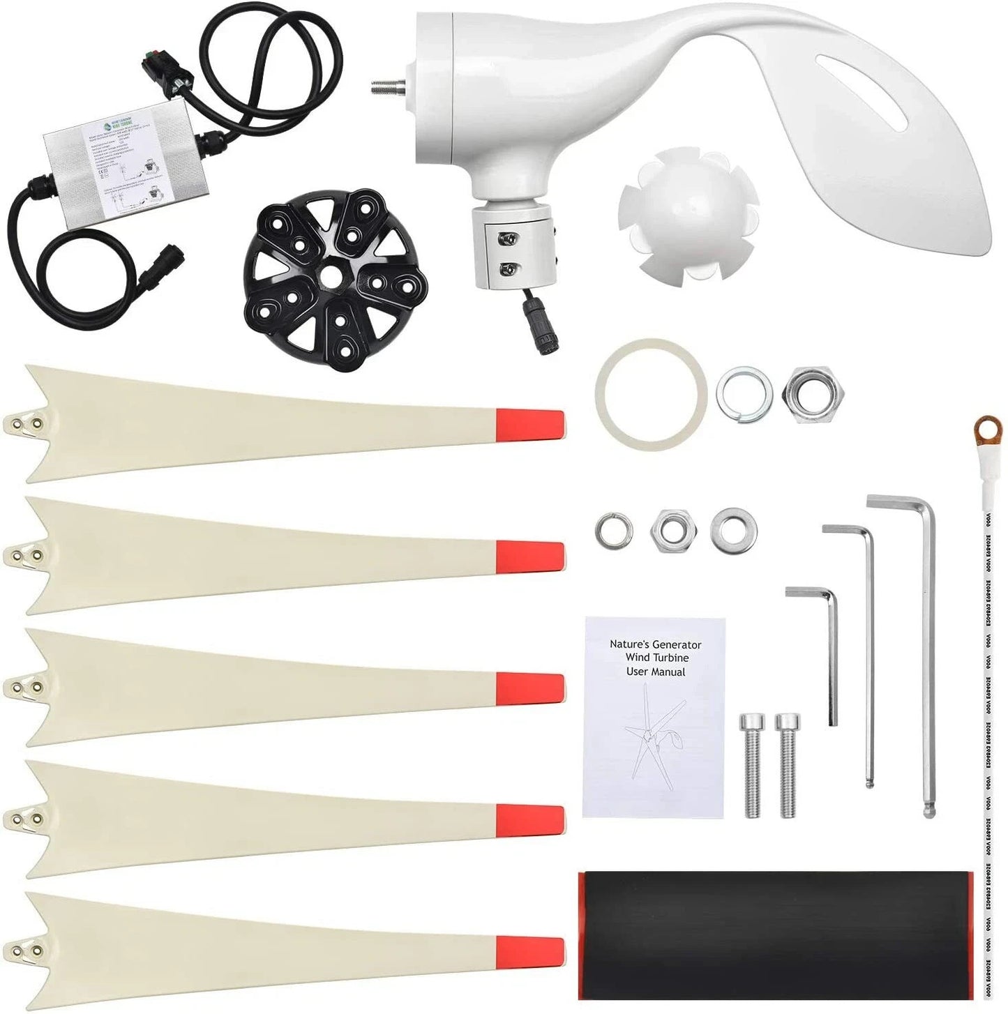 Nature's Generator HKNGWT Wind Turbine Powered Portable Generator