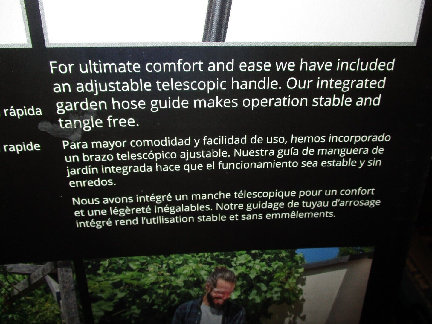 Einhell 18V Cordless Patio Cleaner Brush Wet & Dry Cleaning Stone Wood Tool Only