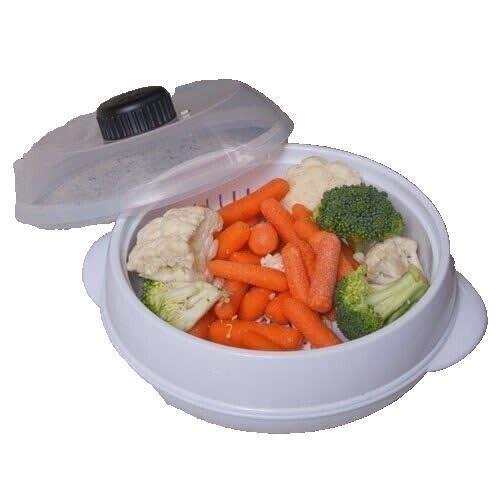 Okay Microwave Steamer With Adjustable VentedLid