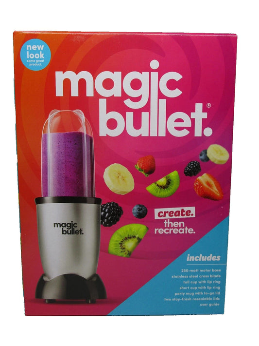 Magic Bullet MBR-1101 18oz Blender Silver