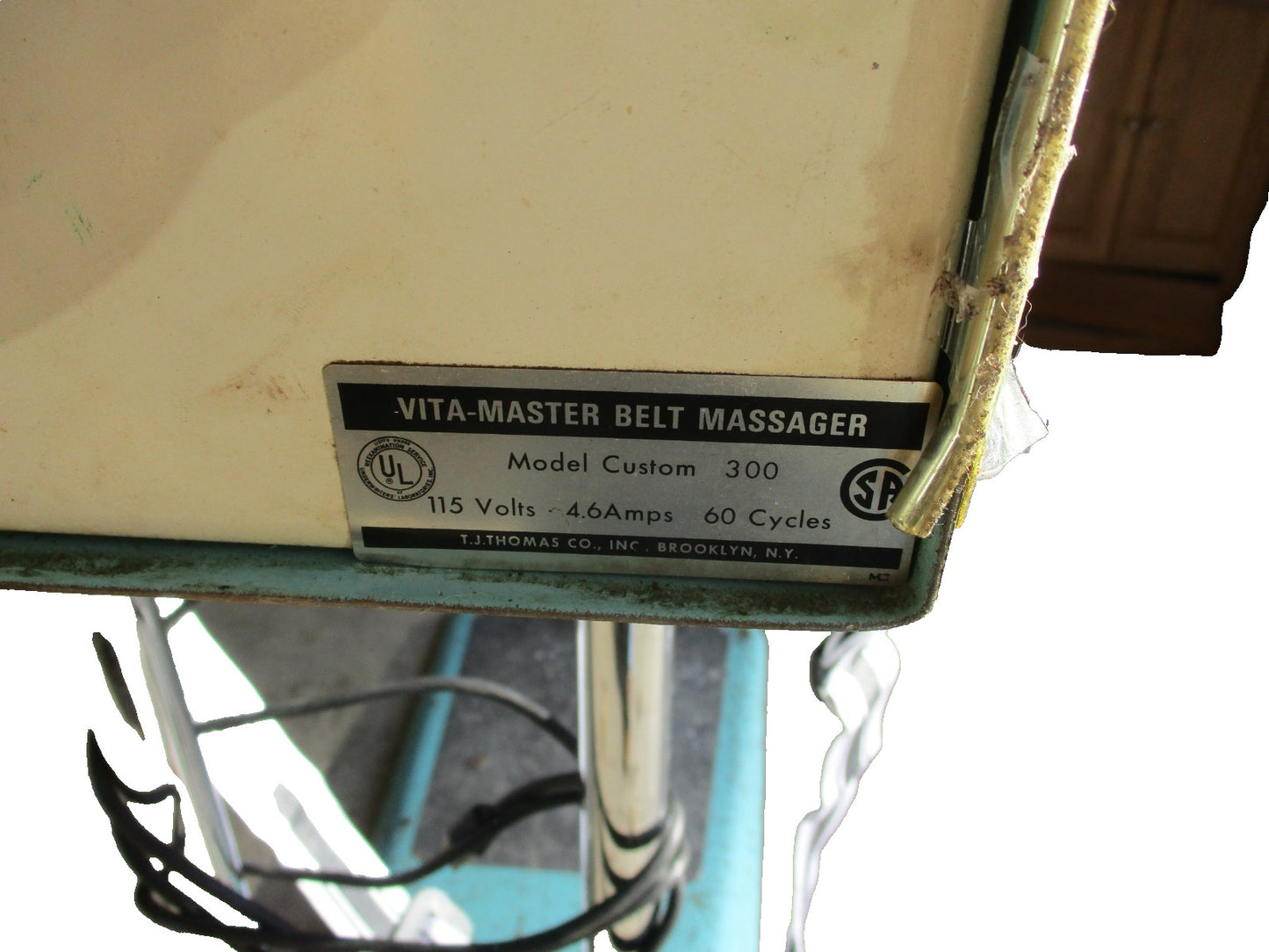 Antique Vintage Vita Master Belt Massager Model Custom 300