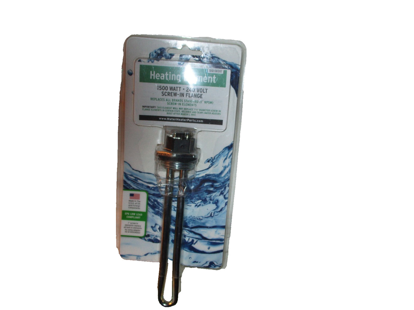 Reliance 100108307 Copper 120V 1500W Electric Water Heater Element 6" Height